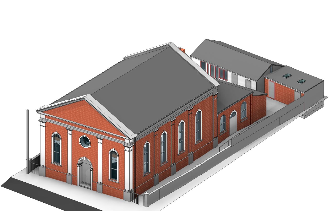 Read more about the article Baptist Church Scan-BIM